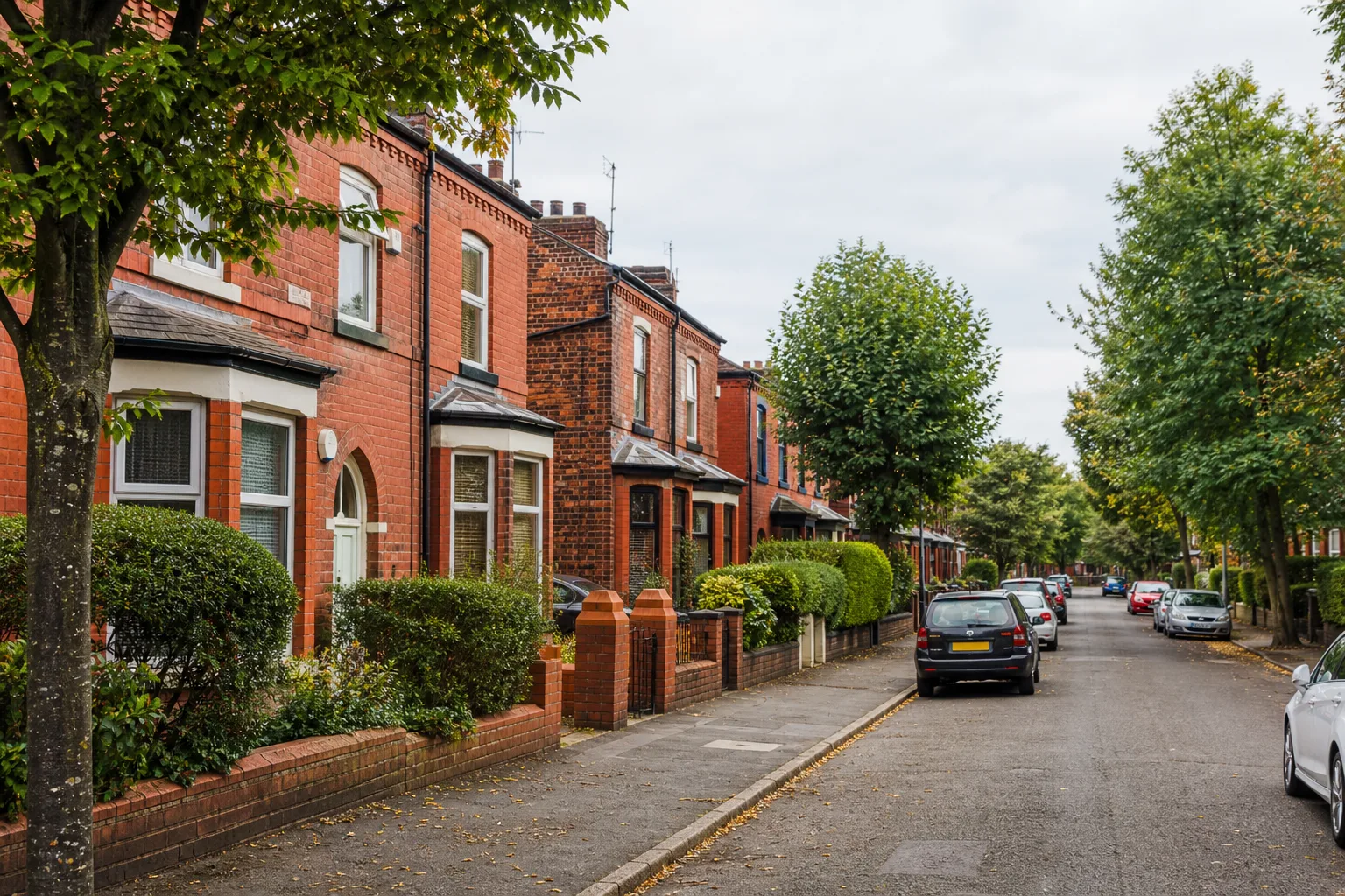 Neighbourhood view representing Manchester