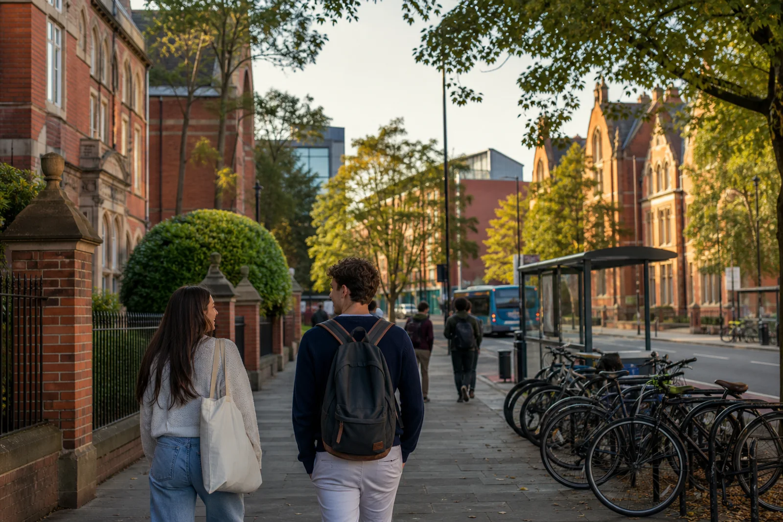 Connected UK university neighbourhood